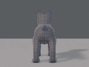 dog base for gamev02 3D Model