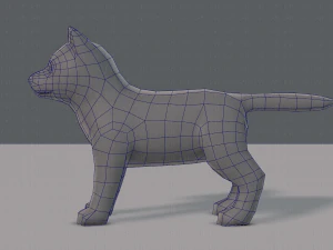 dog base for gamev02 3D Model