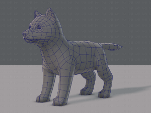 dog base for gamev02 3D Model