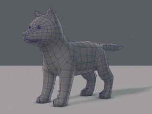 dog base for gamev02 3D Model