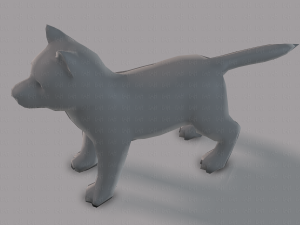 dog base for gamev02 3D Model