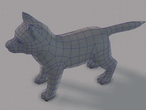dog base for gamev02 3D Model