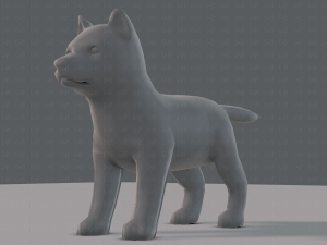 dog base for gamev02 3D Model