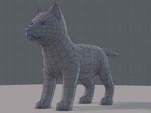 dog base for gamev02 3D Model
