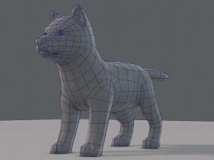 dog base for gamev02 3D Model