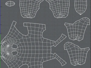 dog base for gamev02 3D Model