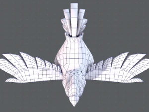 chicken cartoon basev02 3D Model