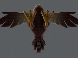 chicken cartoon basev02 3D Model