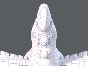 chicken cartoon basev02 3D Model