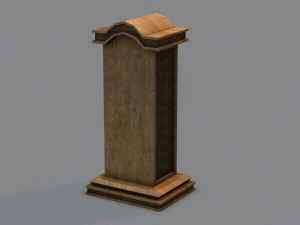 furniture set for game 3D Model