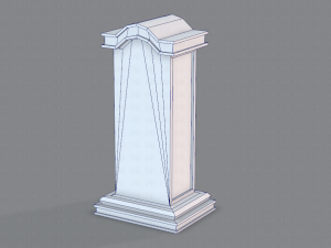furniture set for game 3D Model