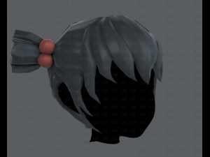 3d hair style for girl v15 Model 3D
