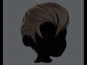 3d hair style for boy v10 Model 3D