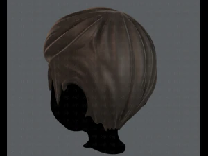 3d hair style for boy v10 3D Model
