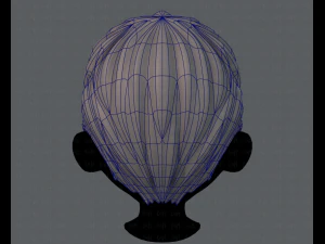 3d hair style for boy v10 3D Model