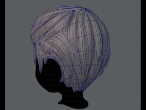 3d hair style for boy v10 3D Model