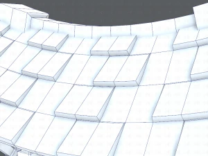 medieval well cartoon 3D Model