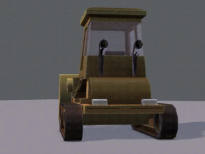 tractor lowpoly 3D Model