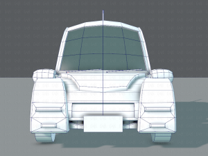 cartoon car 02 3D 모델