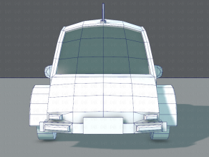 cartoon car 02 3D 모델