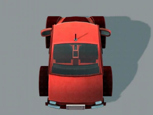 cartoon car 02 3D Model