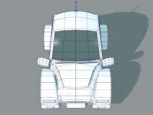 cartoon car 02 3D 모델