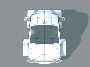 cartoon car 02 3D 모델
