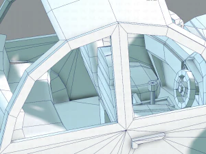 cartoon car 02 3D Model