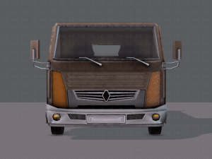 truck cartoon 3D Модель