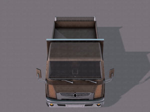 truck cartoon 3D Модель