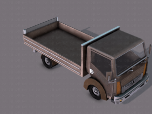 truck cartoon 3D Модель