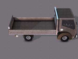 truck cartoon 3D Модель