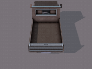 truck cartoon 3D Модель