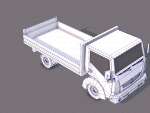 truck cartoon 3D Модель