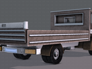 truck cartoon 3D Модель