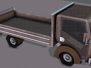 truck cartoon 3D Модель