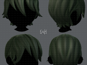 3d hair style for boy v11 3D Модель