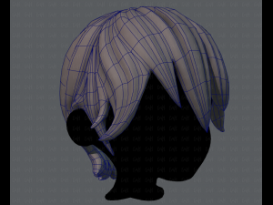 3d hair style for boy v11 Modèle 3D