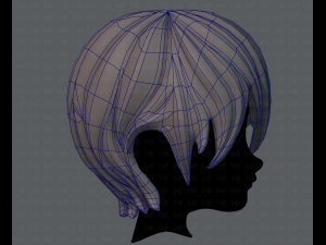 3d hair style for boy v11 Modèle 3D
