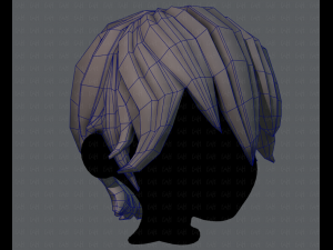 3d hair style for boy v11 Modèle 3D