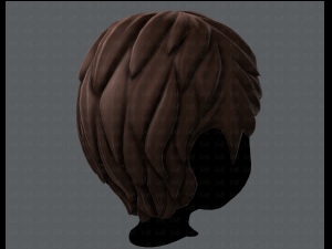 3d hair style for boy v12 3D Model