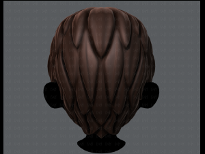 3d hair style for boy v12 3D Model