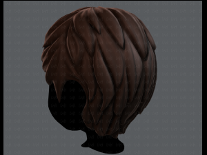 3d hair style for boy v12 3D Model