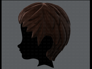 3d hair style for boy v12 3D Model