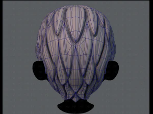 3d hair style for boy v12 3D Model