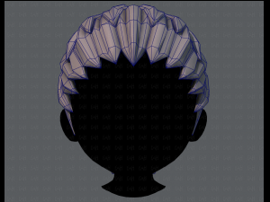 3d hair style for boy v12 3D Model