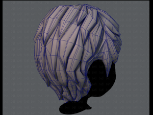 3d hair style for boy v12 3D Model