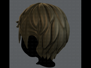 3d hair style for boy v13 3D-Modell
