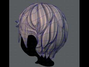 3d hair style for boy v13 3D-Modell