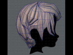 3d hair style for boy v13 3D-Modell